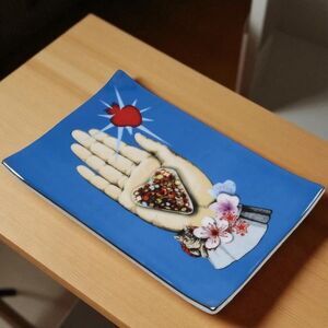 New Sealed Christian Lacroix Maison De Jeu Porcelain Tray